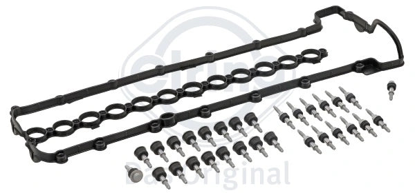 BMW M57 Valve Cover Seal Set with bolts - ELRING 157.680