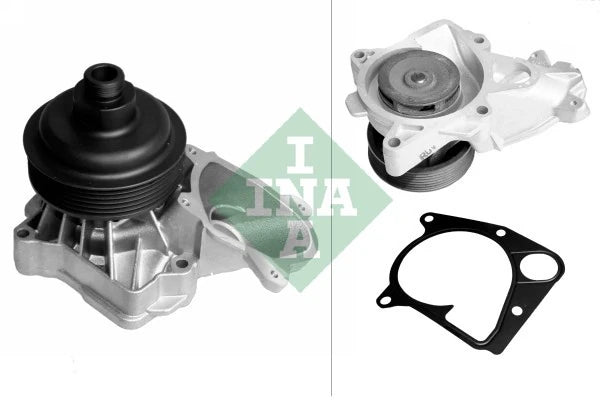 INA Water pump for BMW M57N. PT: 538017410 /OE: 11517788306