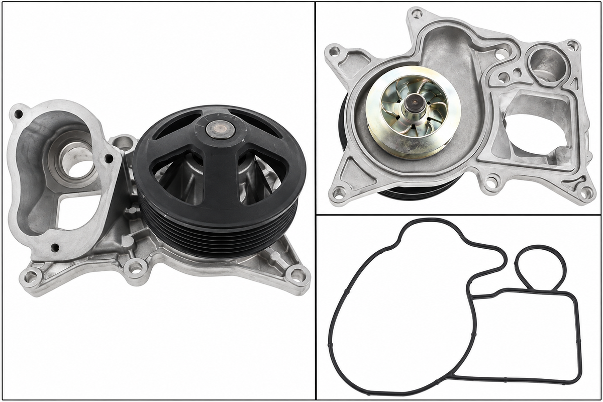 BMW N57 (F15 And More) Schaeffler INA Water Pump – 538 0715 10 / BMW OE: 11518516205 / 11 51 8 516 205
