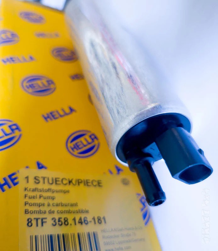 Hella Inline Fuel Pump For Your M57 Conversions    SKU- 8TF 358 146-181      OE 16126756157
