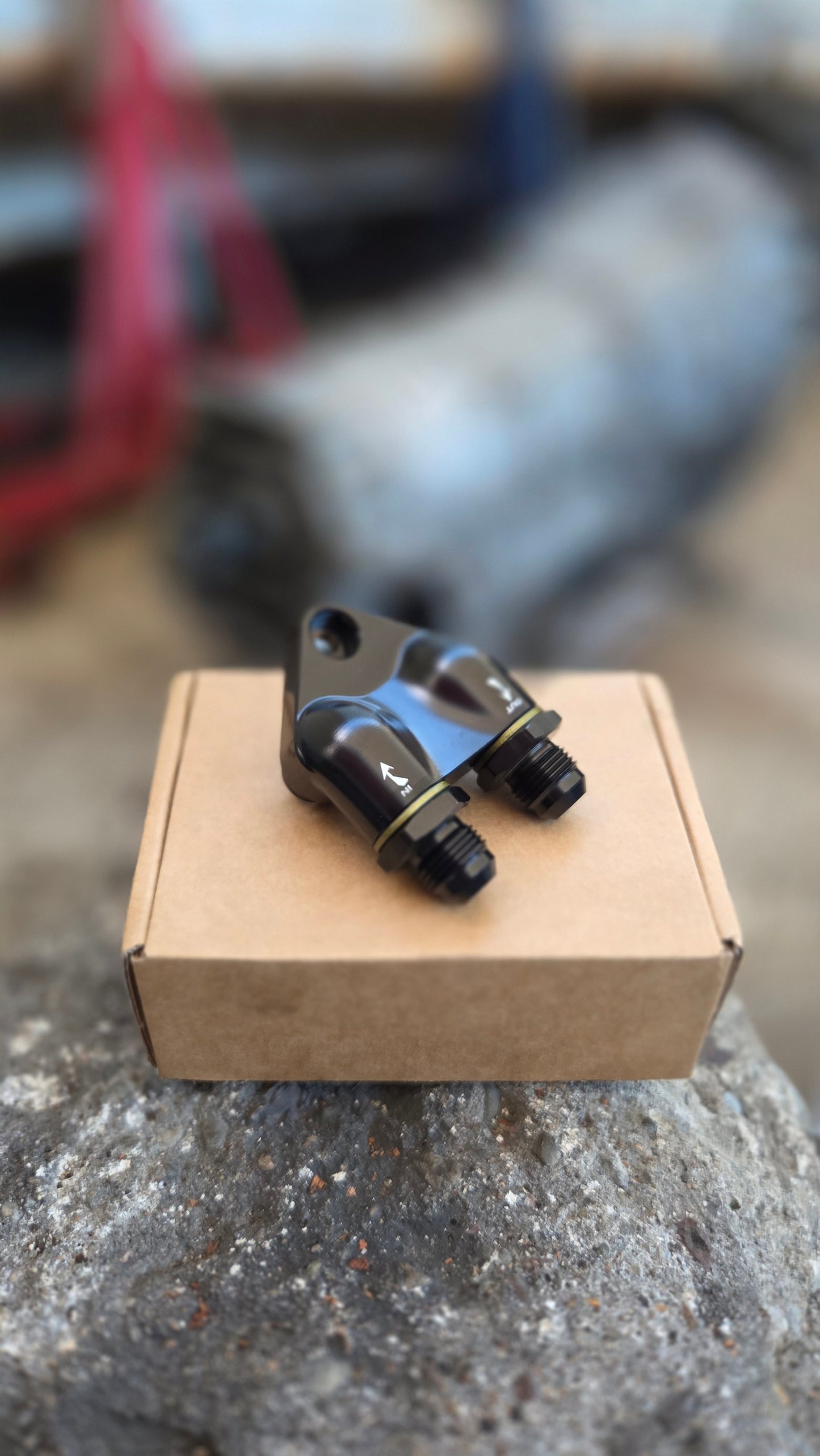 BMW ZF 8HP45/8HP50/8HP70/75/8HP95 Oil Cooler Adapter AN8  8HP BMW