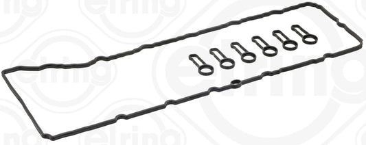 BMW Cylinder Head Cover Gasket Set for N57 - Elring -255.130/ OE- 11128515732