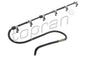 BMW M57N2 Fuel Injector Leak-Off (Return) Hose TOPRAN 504 020 / OE 13537792870