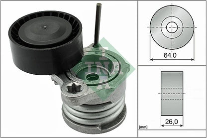 INA Drive Belt Tensioner Pulley – BMW M57/N2 /N57 SKU: 534033110 OE: 11287790447