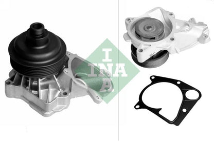 INA Water pump for BMW M57N.      PT: 538017410 /OE: 11517788306