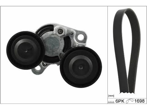 BMW F series N57 Schaeffler INA Auxiliary Drive Belt Kit – 529 0206 10