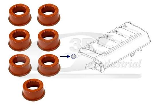 BMW M57 3RG Intake Manifold Gasket Set – 85101 / OE-11612246949